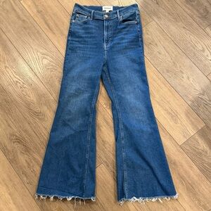 Boden Ultra High-Rise Super Flare Jeans Size 30